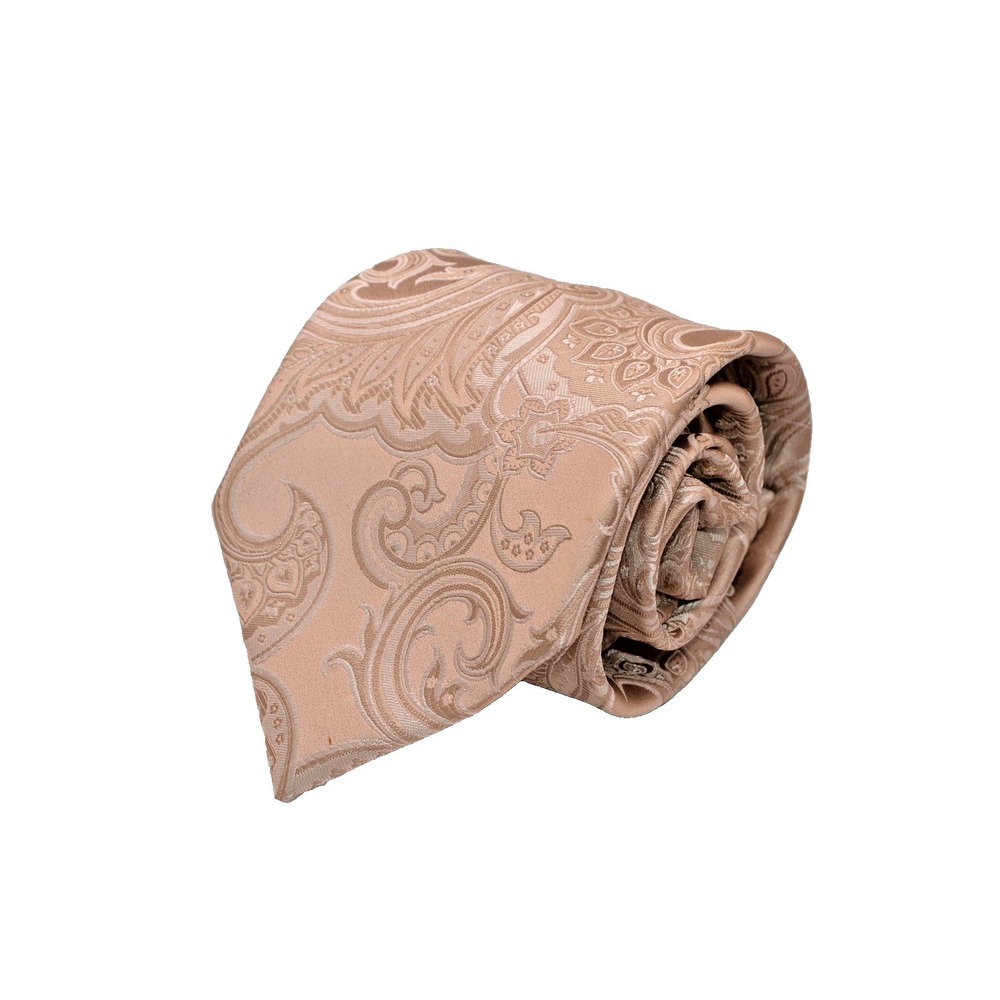 Donald J Trump Signature Collection Mens Silk Tie Gold Geometric